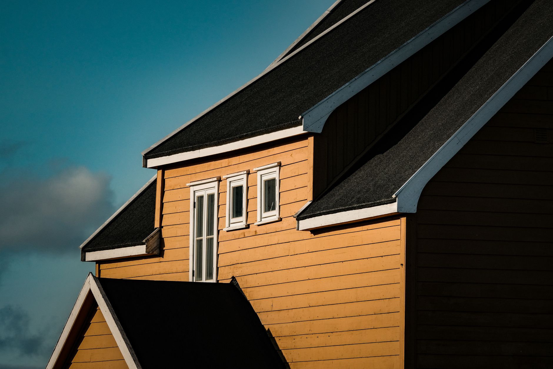 Quality siding installation on residential home