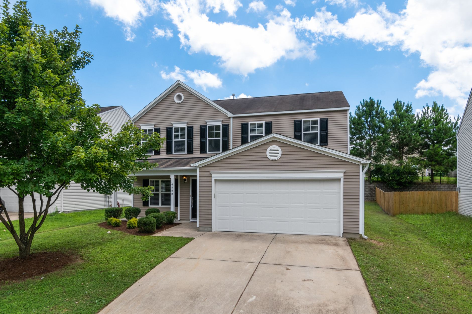 Home exterior siding project renovation