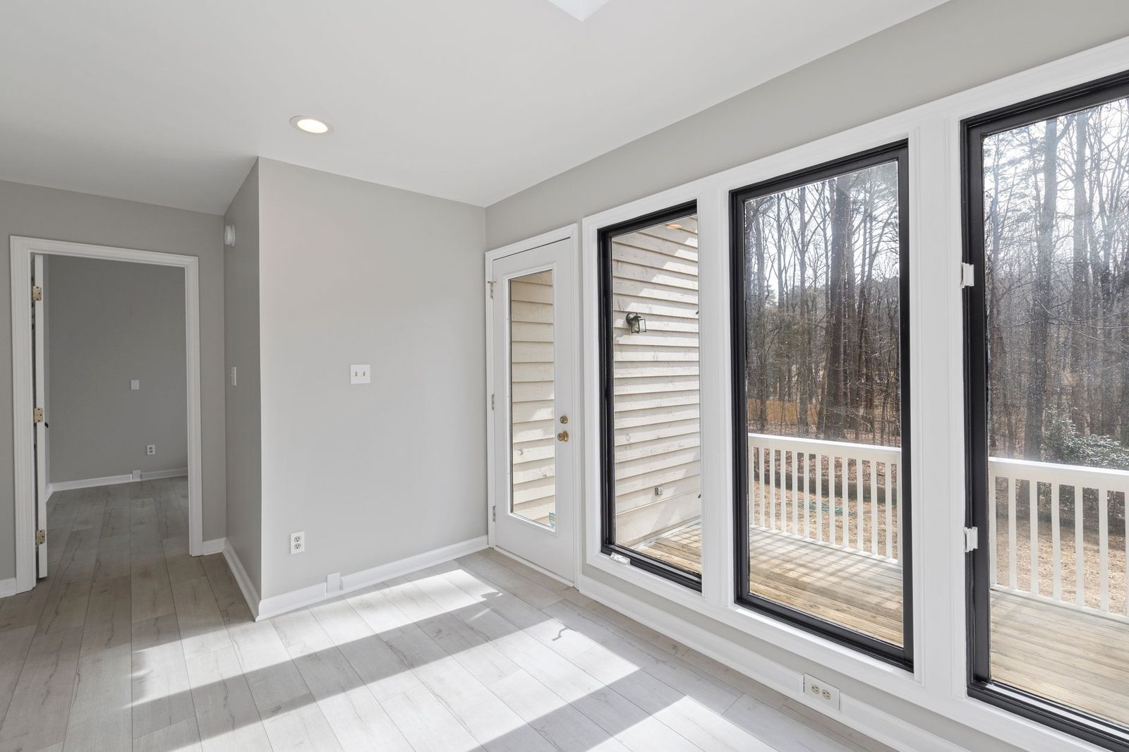 Various window styles showing different installation options for different home types